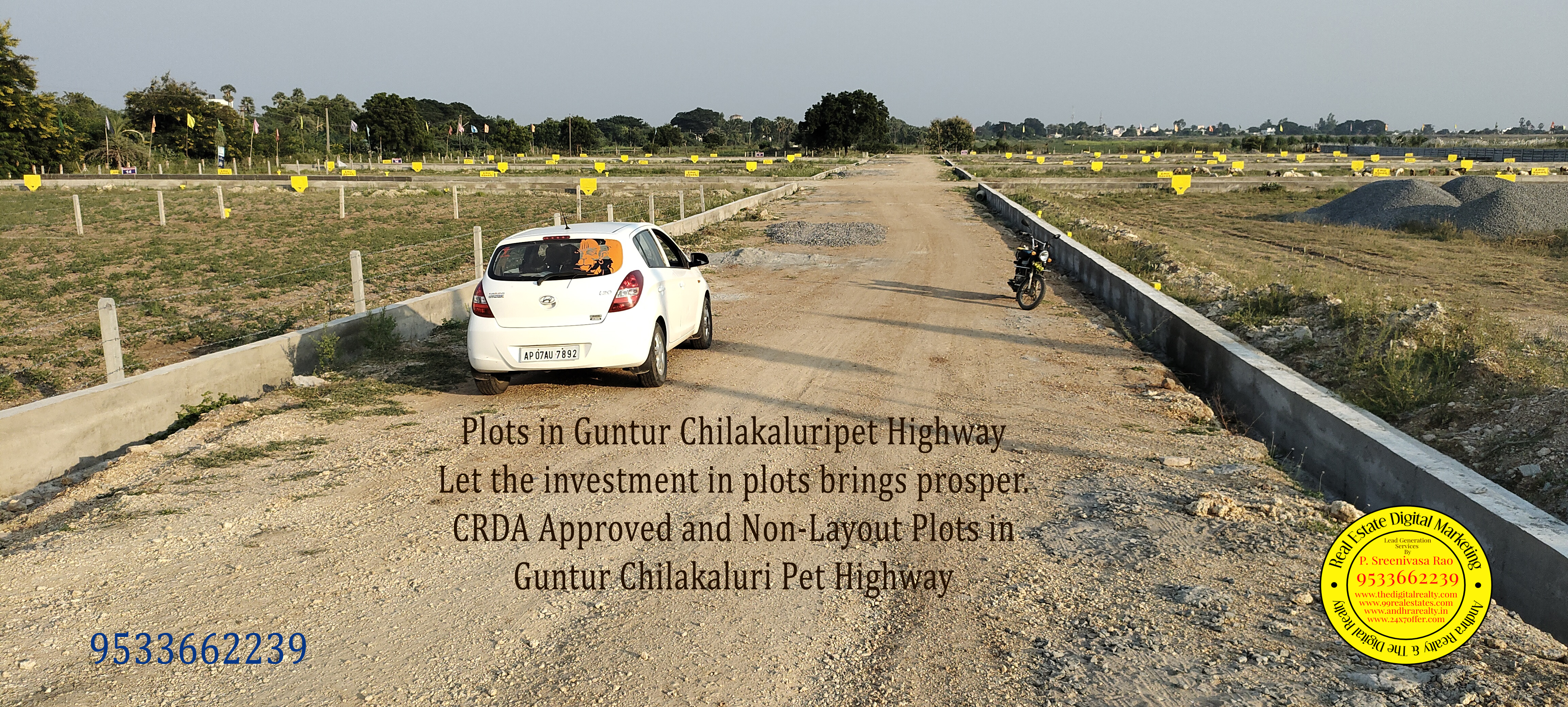 Plots in Guntur Chilakaluripet Road, Bhagavathi Gardens