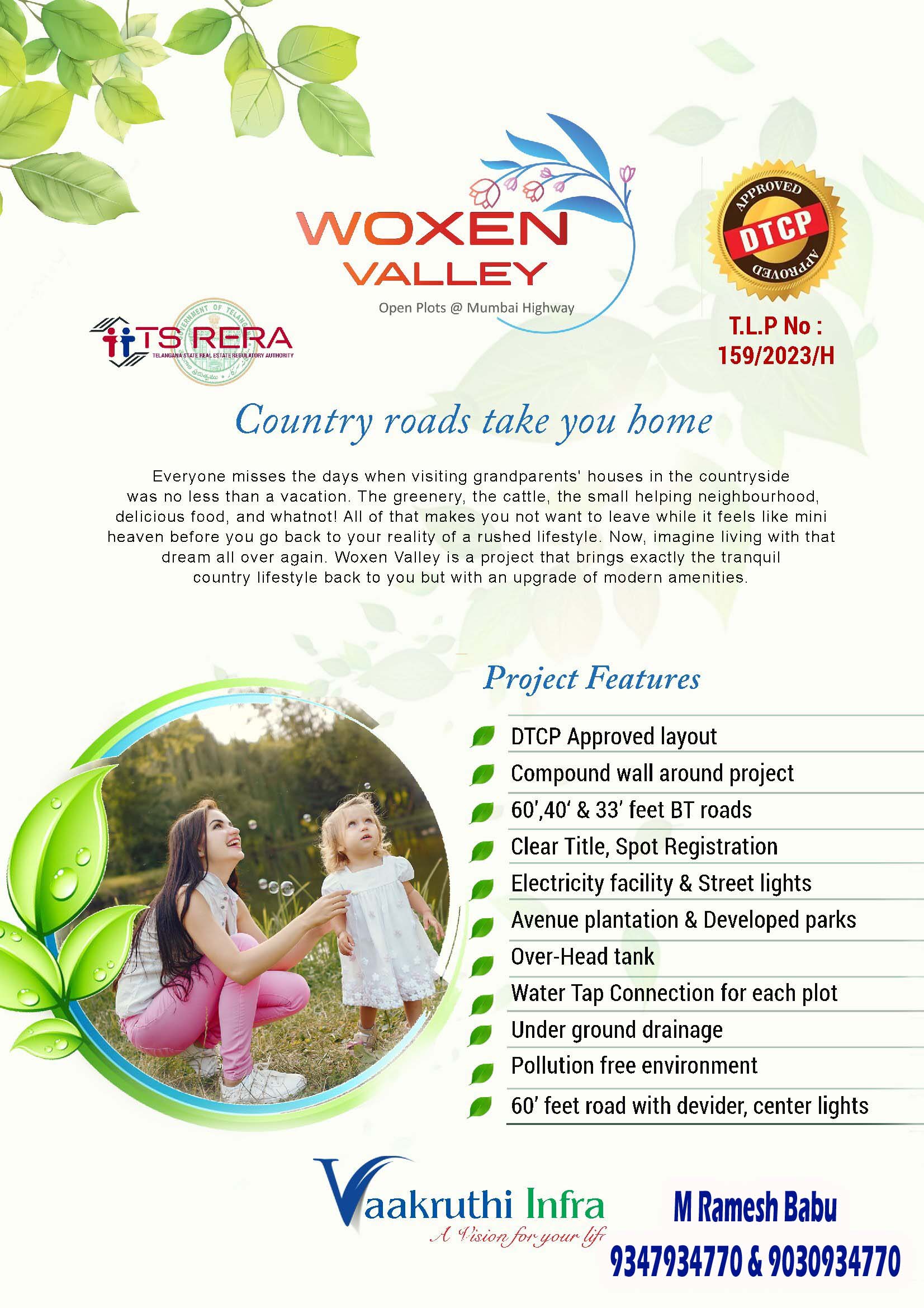 Woxen Valley – Plots in Hyderabad Mumbai Highway