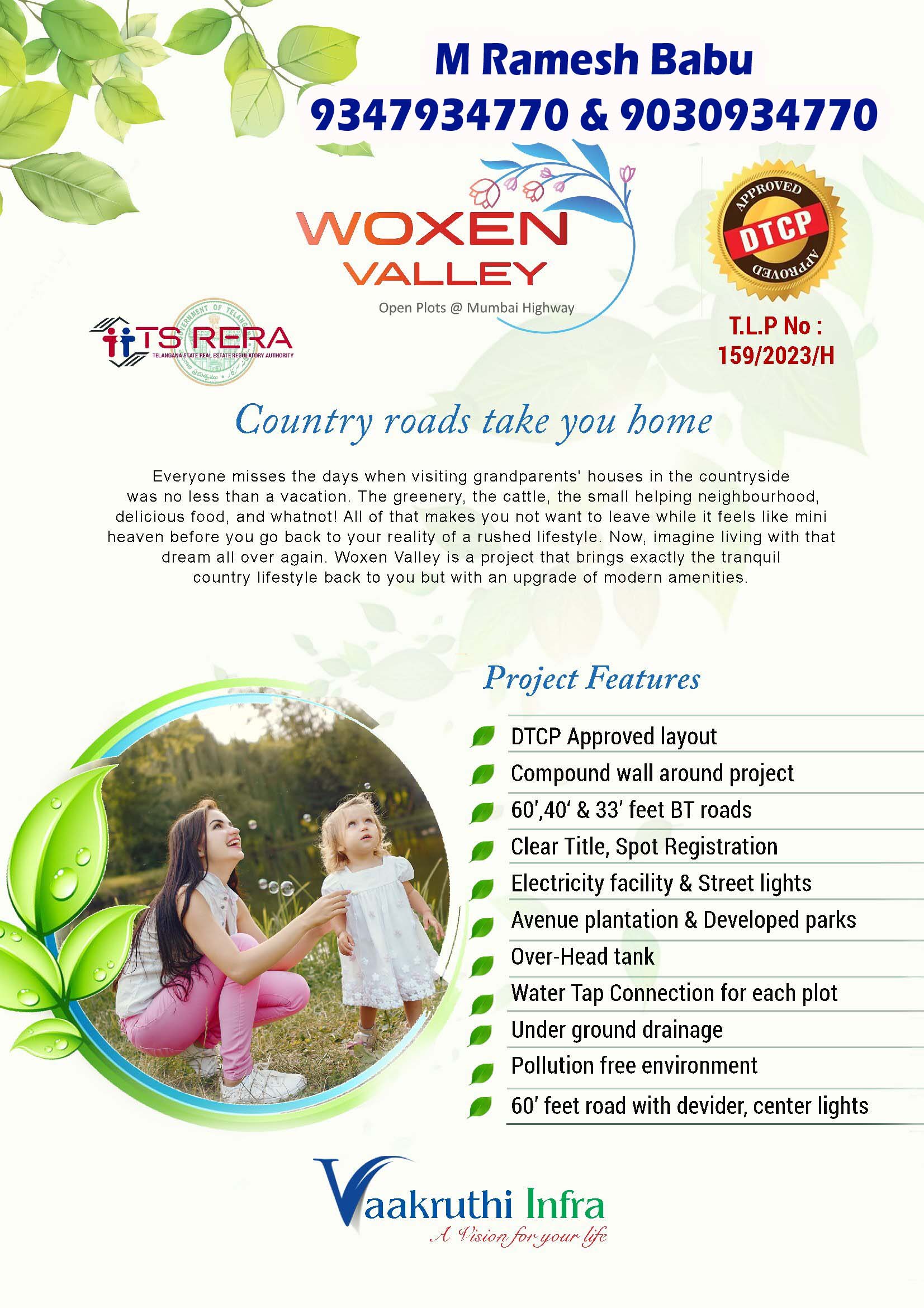 Woxen Valley – Plots in Hyderabad Mumbai Highway