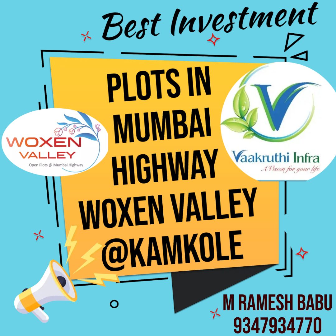 Residential Land For Sale In Mumbai Highway Hyderabad-Woxen Valley