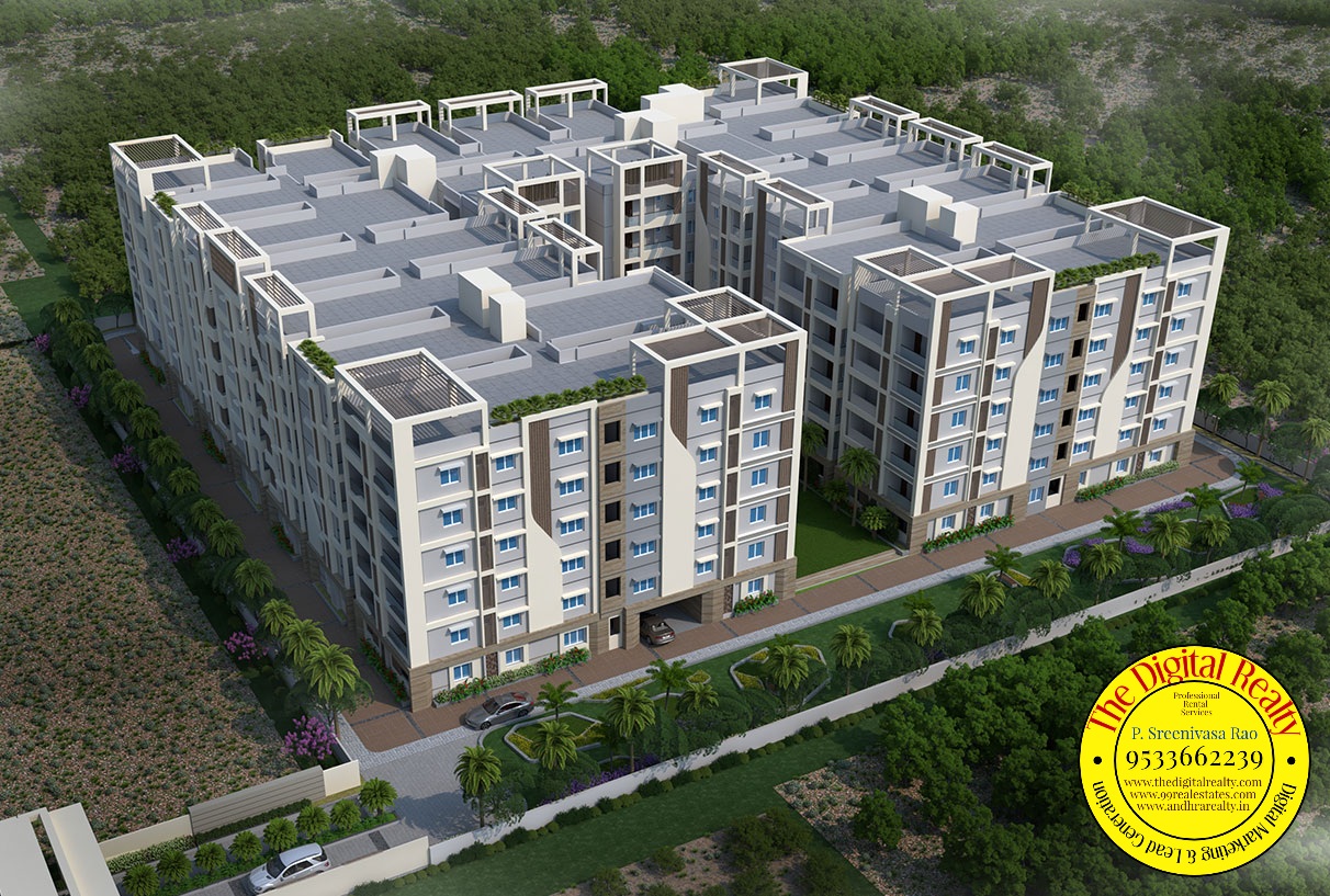 Adithri Evoka 2BHK Flat in Guntur, Vidya Nagar