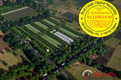 Premium Plots For Sale In Gannavaram Bypass- Harivillu's  Fortune Grandeur