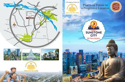 Plots for sale in Pamulapadu, Amaravathi, Sun Stone City