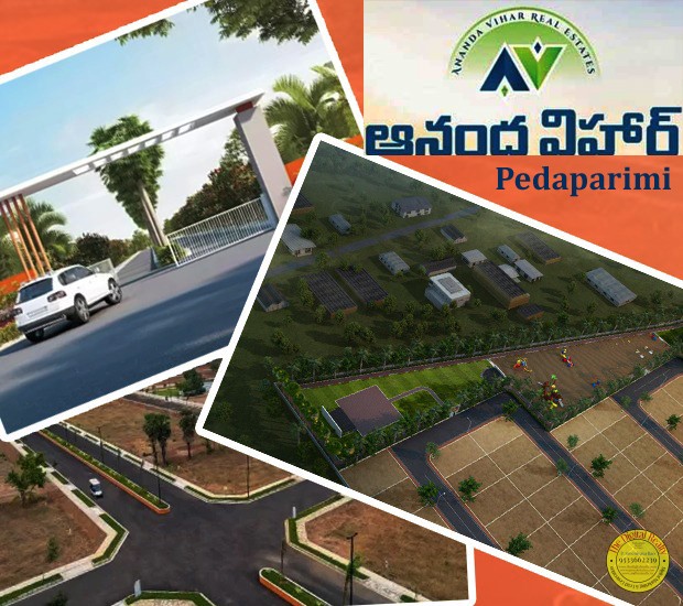 Plots for sale in Pedaparimi, Guntur, Ananda Vihar