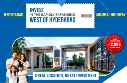 Premium Plots for Sale in Hyderabad, Sadashivpet, Mubai-Hyderabad Highway-Anantha County