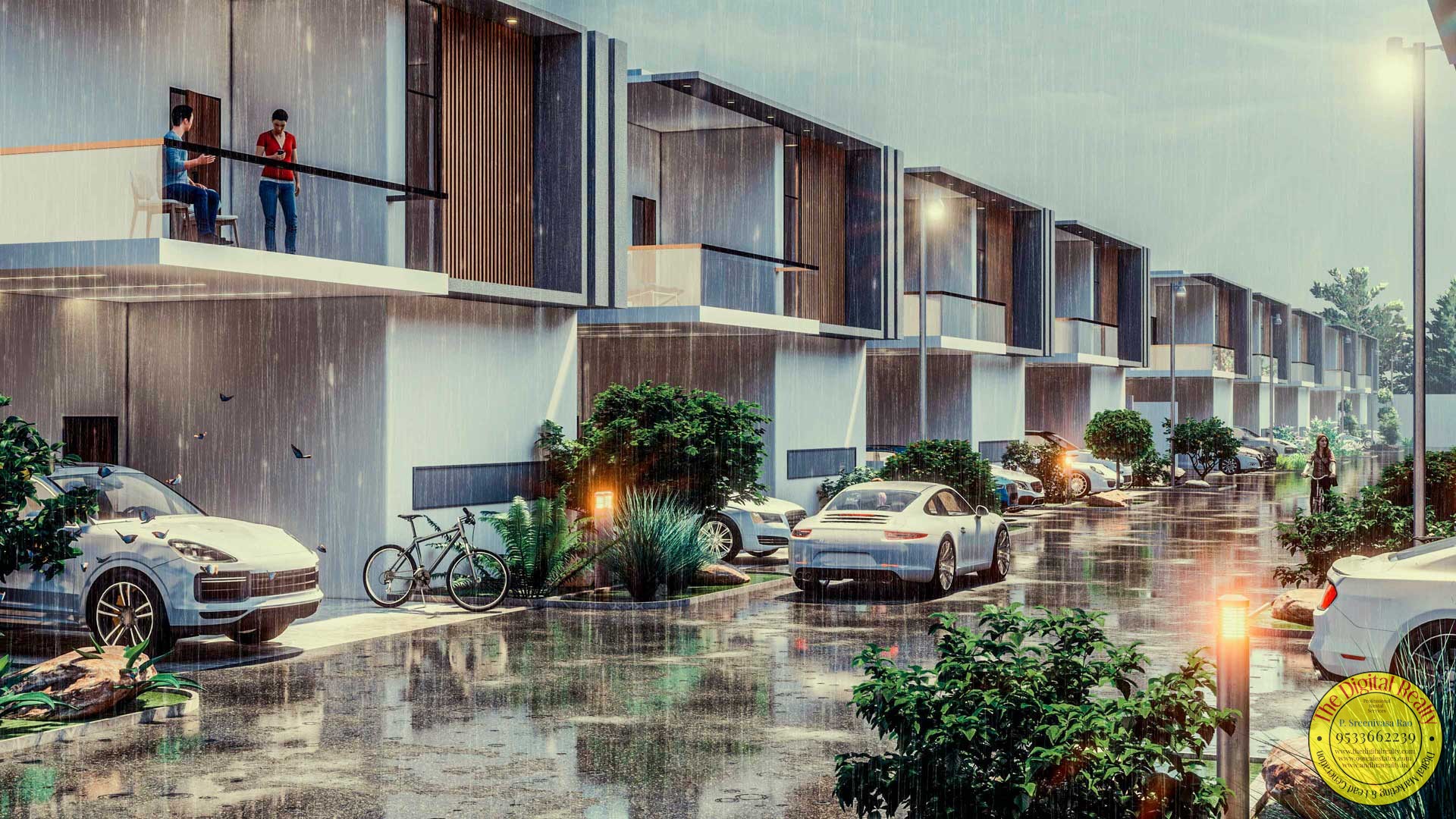 Villas in Tadepalli, Courtila-The courtyard Villas in Amaravathi