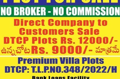 Premium Villa Plots for Sale, Sagar Highway-Sunrise Valley