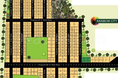 Plots for Sale in Muppalla, Narasaraopet-Rainbow City