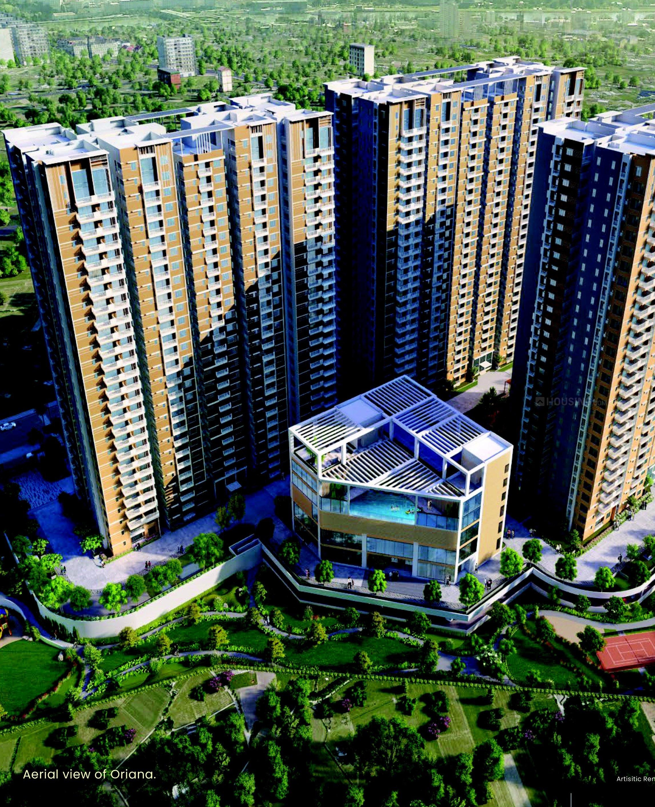 2,3 BHK Flats for Sale in Hyderabad, Borabanda North-Cybercity Oriana