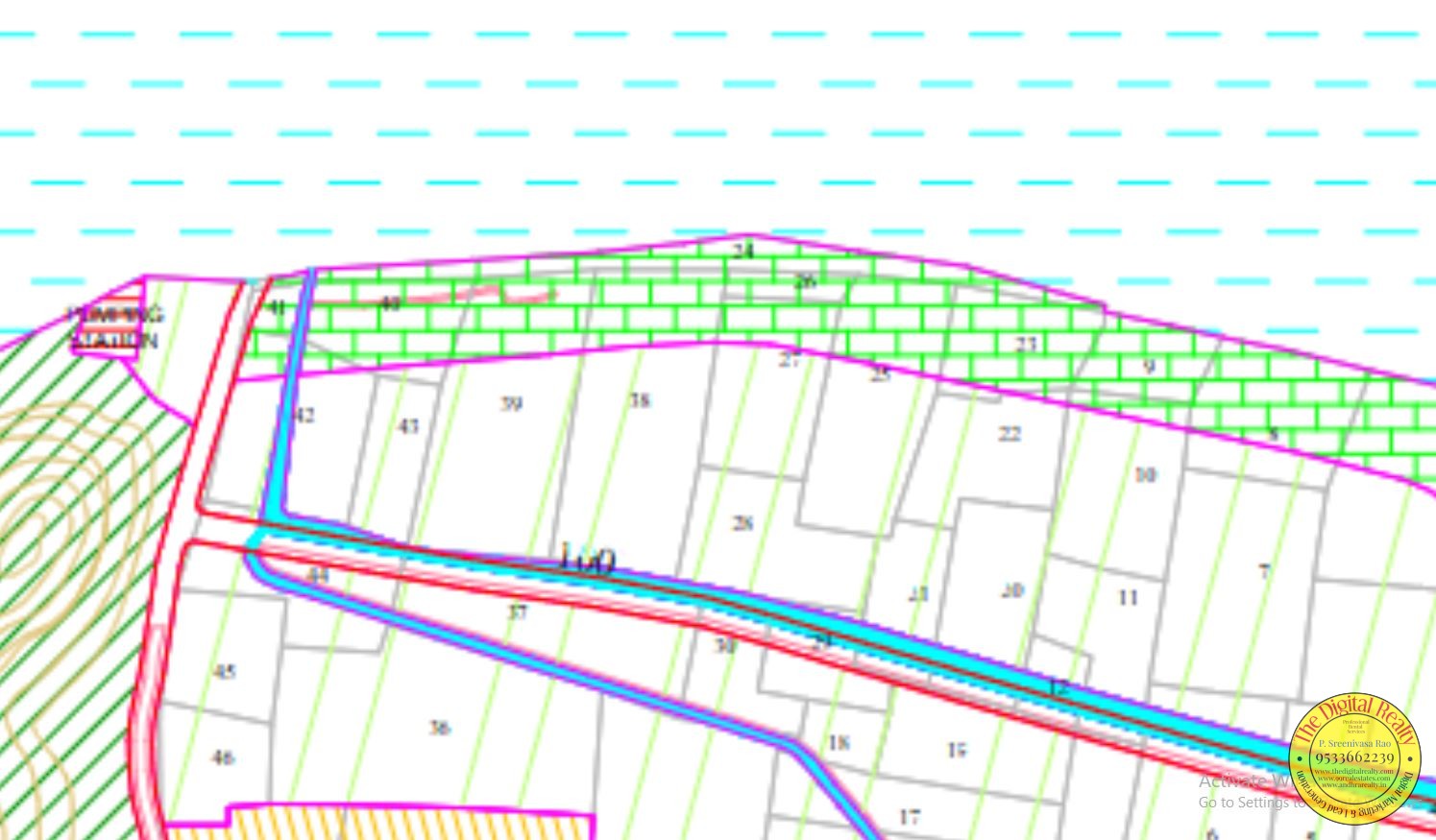 Land for sale in Amaravathi, Vykunthapuram