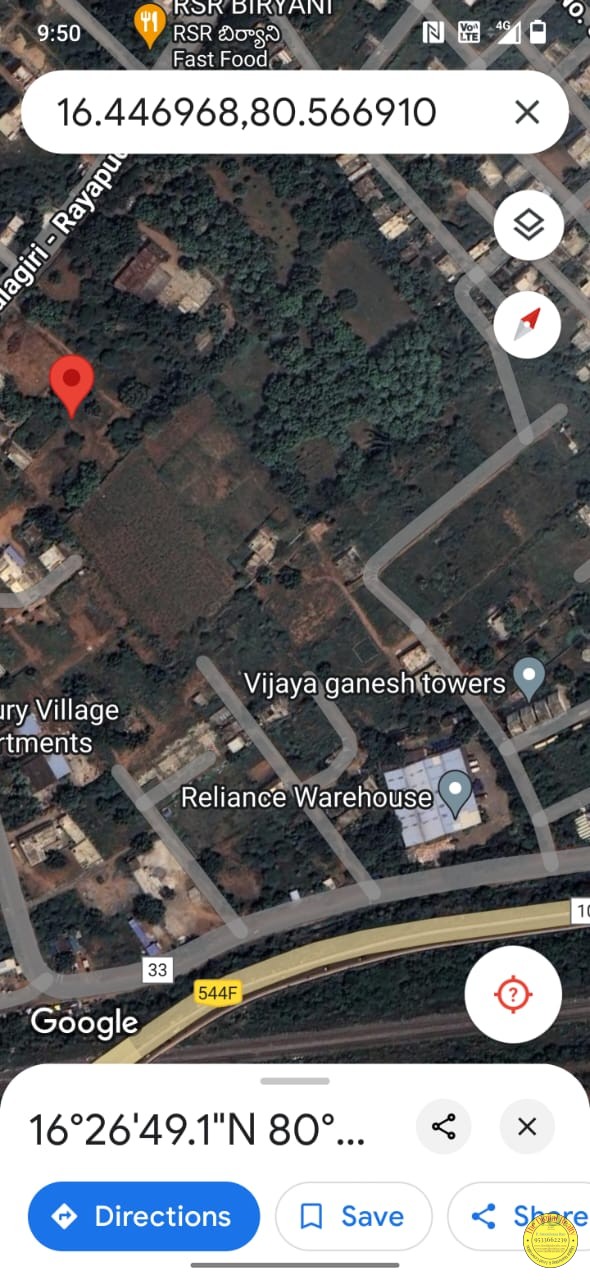 Plot for sale in Mangalagiri, Nowluru