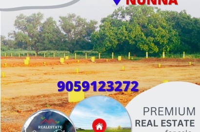 vijayawada city limits Open Plots For sales Nunna