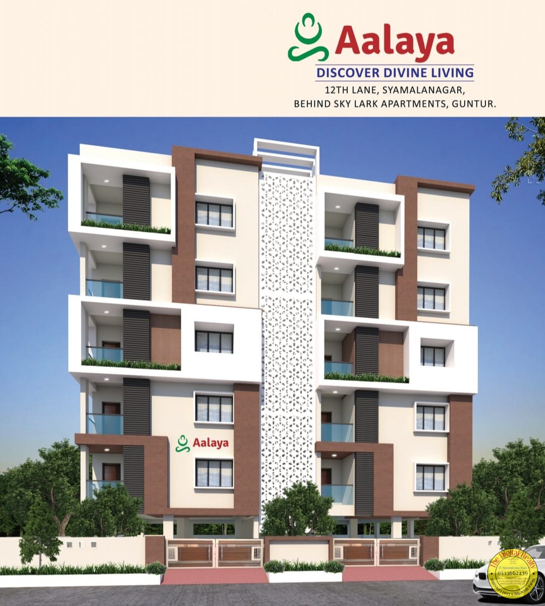 3BHK Flats in Guntur, Syamala Nagar – Aalaya Apartment