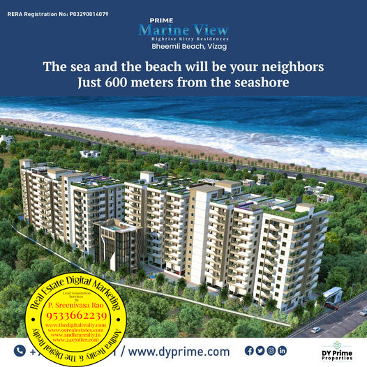 DY Prime Properties Prime Marine View Visakahaptnam