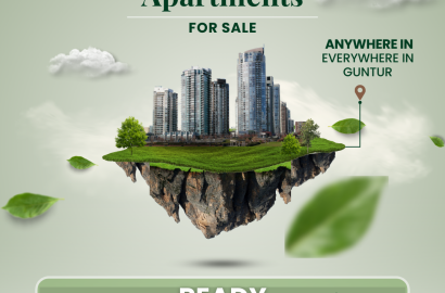 2BHK Flats for sale in Guntur, SVN Colony, Tarakarama Nagar