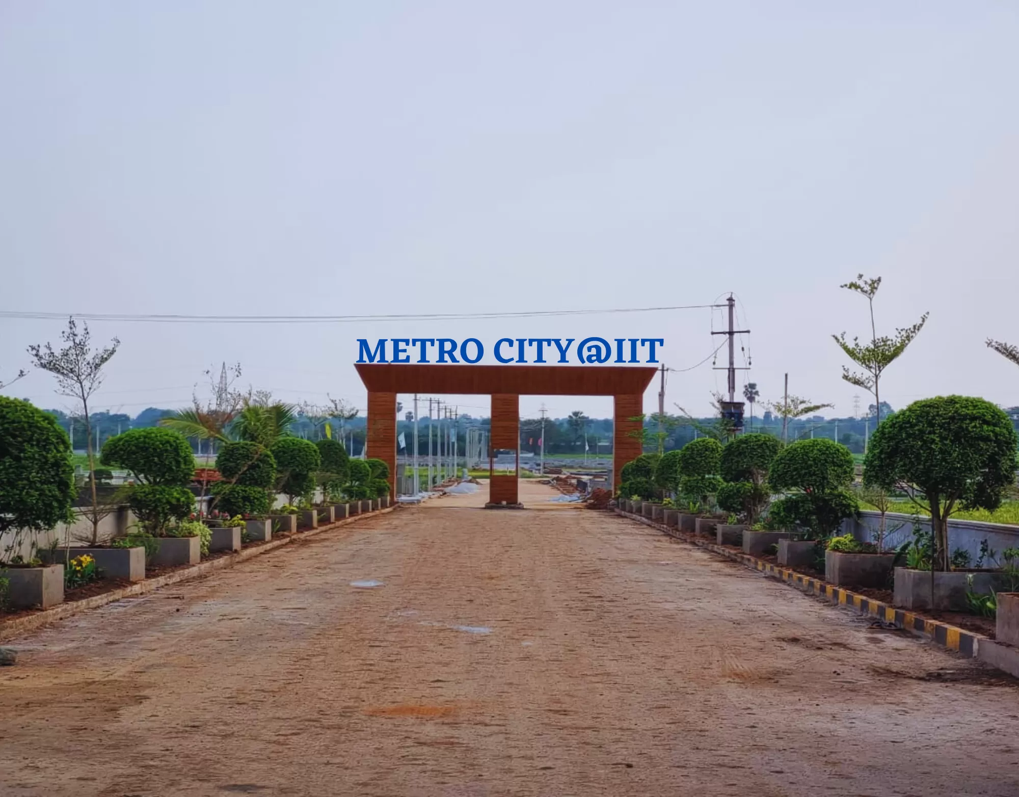 Plots  in Hyderabad Mumbai Highway - IIT Kandi, Prakash group-Metro City