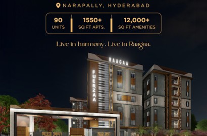 Flats in Hyderabad, Narapally, Raagaa Fuerzaaa