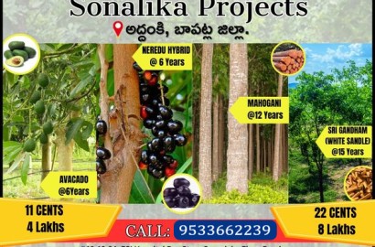 Managed Farmlands in Guntur Sonalika Projects-9533662239